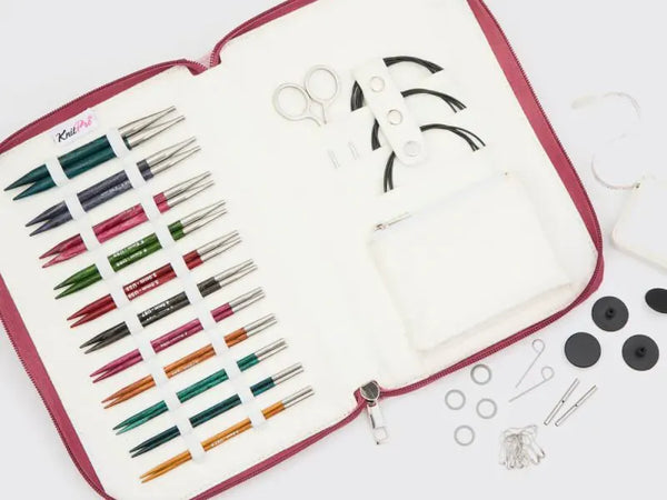 KnitPro (Knitters Pride) Dreamz | Interchangeable Needle Sets | Normal 5" Regal Set (11 Sizes)