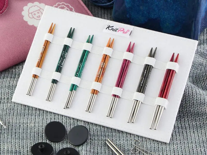 KnitPro (Knitters Pride) Dreamz | Interchangeable Needle Sets | Special 4" Midi Set (7 Sizes)