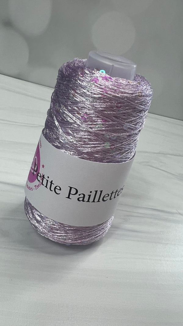 Petite Paillette - Sequined yarn