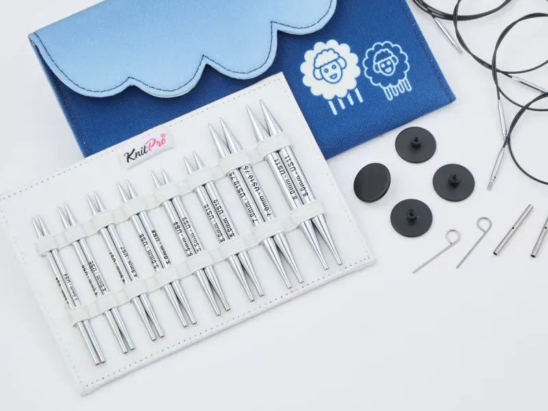 KnitPro (Knitter's Pride) Nova | Special 4" Interchangeable Needle Set | Deluxe