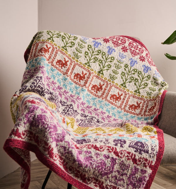 Rowan Knit Along Kit - The Heirloom Sampler Blanket (ROWAN + MartinStorey