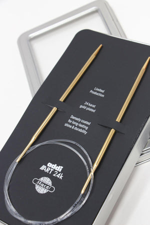 Addi Art - 24K Special Limited Edition Circular Needle  (32" US6/4MM) - fabyarns