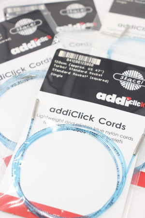 ADDI Click Cords - Standard Tip Set Cords (For 5" Tip Sets) - fabyarns