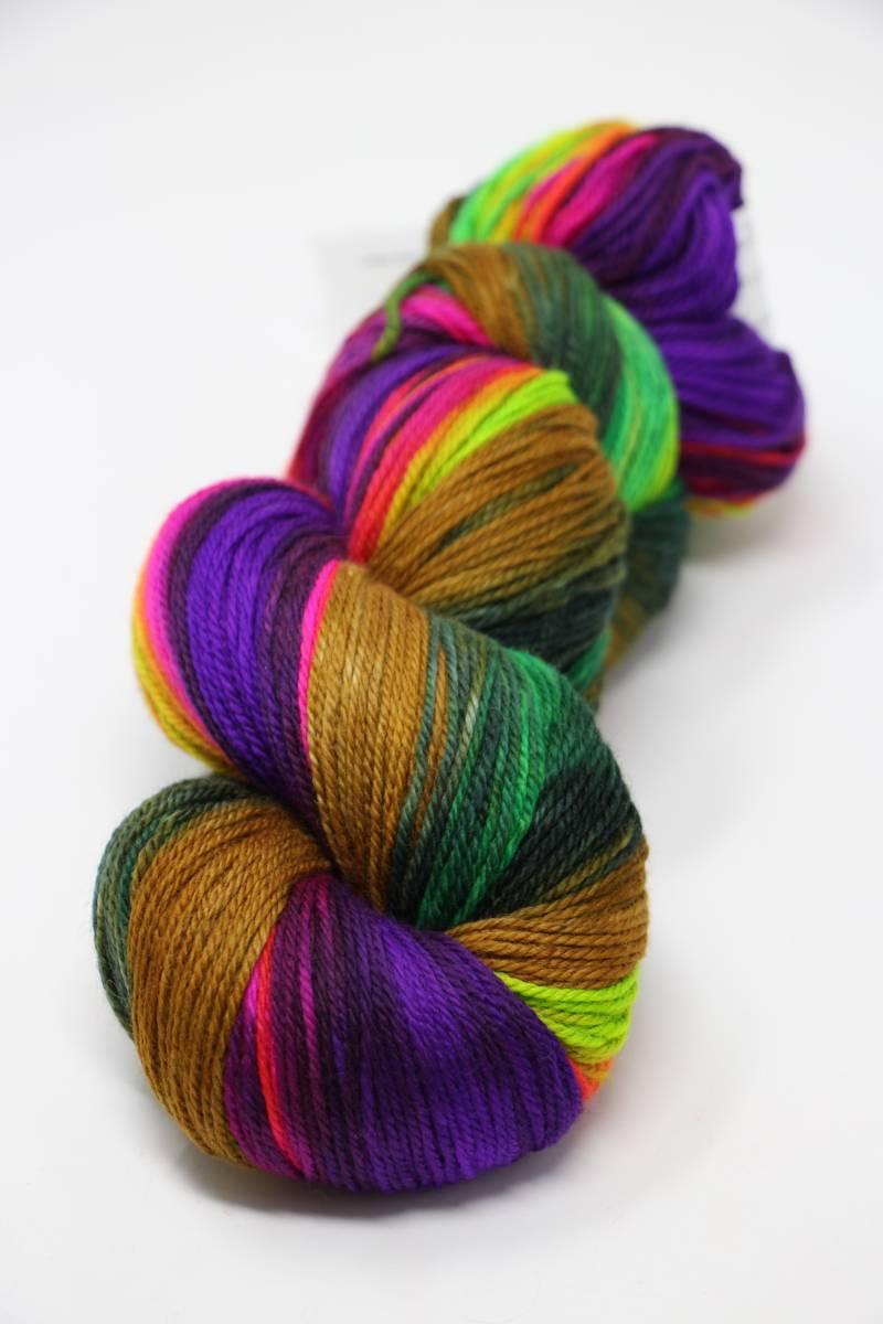 Artyarns Merino Cloud Ombre Yarn in 737 Electric Rainbow Ombre at