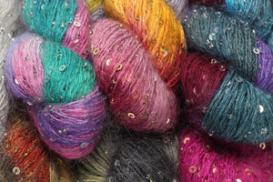 Artyarns - Beaded Silk Mohair with Sequins (500 Series) - fabyarns