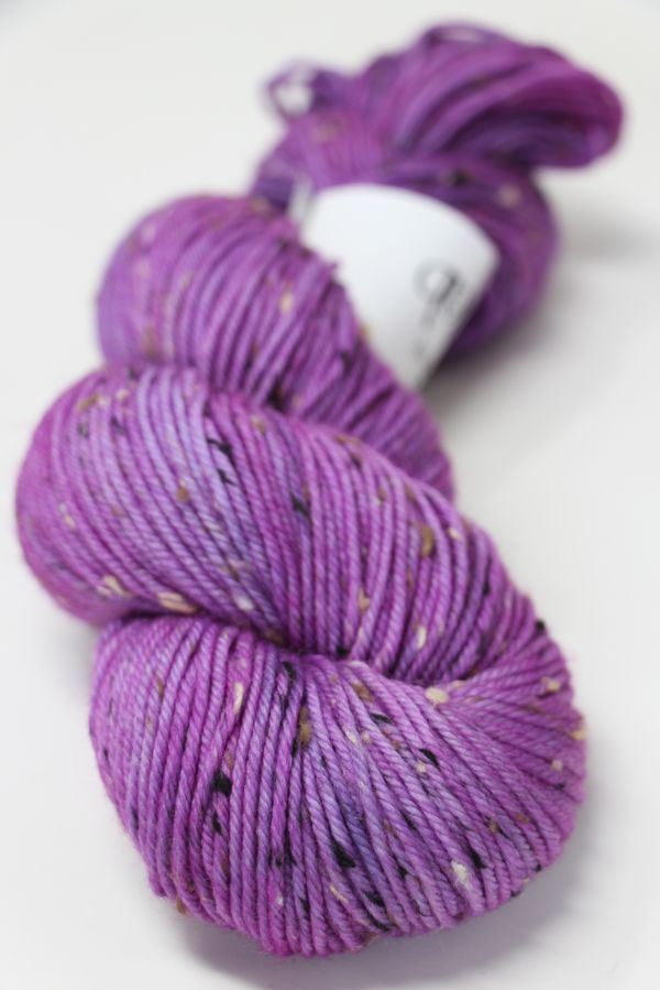 Hand dyed Tweed yarn D.K. Weight, 4 ply, 231 yards