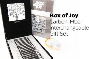 Knitters Pride Box Of Joy Karbonz Interchangeable Needle Set