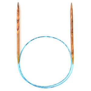 Addi Olive Wood 20" (50 cm) Circular Knitting Needles - fabyarns