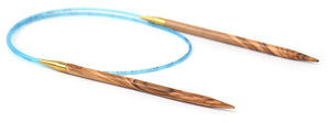 Addi Olive Wood 47" (120 cm) Circular Knitting Needles - fabyarns