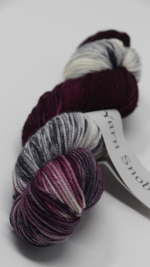 Yarn Snob - Worsted Weight Handpaint Merino Wool Yarn