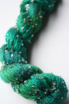 Beaded silk and sequins yarn from Artyarns' Beaded Silk & Sequins Light (H Series) with shimmering beads and delicate sequins.