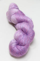 Artyarns Ensemble Light cashmere yarn in F Series colors, showing soft, multicolored skeins of 100s to 3000s thickness.