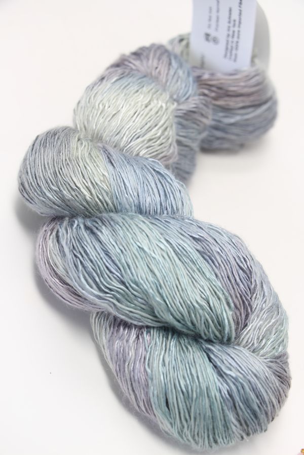 Soft Artyarns Ensemble Light cashmere yarn in F Series colors, showcasing the fine, multicolored strands for luxury knitting projects.