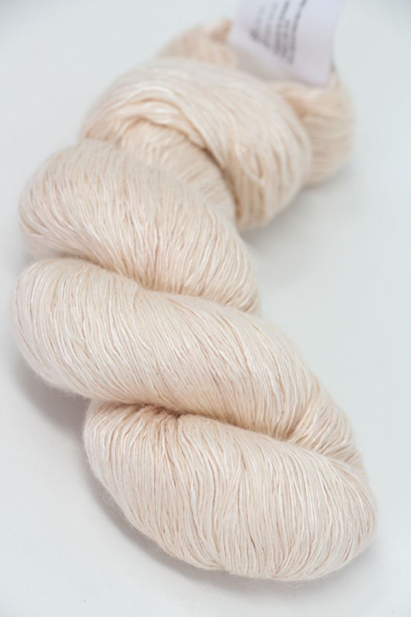 Soft Artyarns Ensemble Light cashmere yarn in F Series colors, showing a skein with vibrant, multicolored fibers for knitting or crochet.