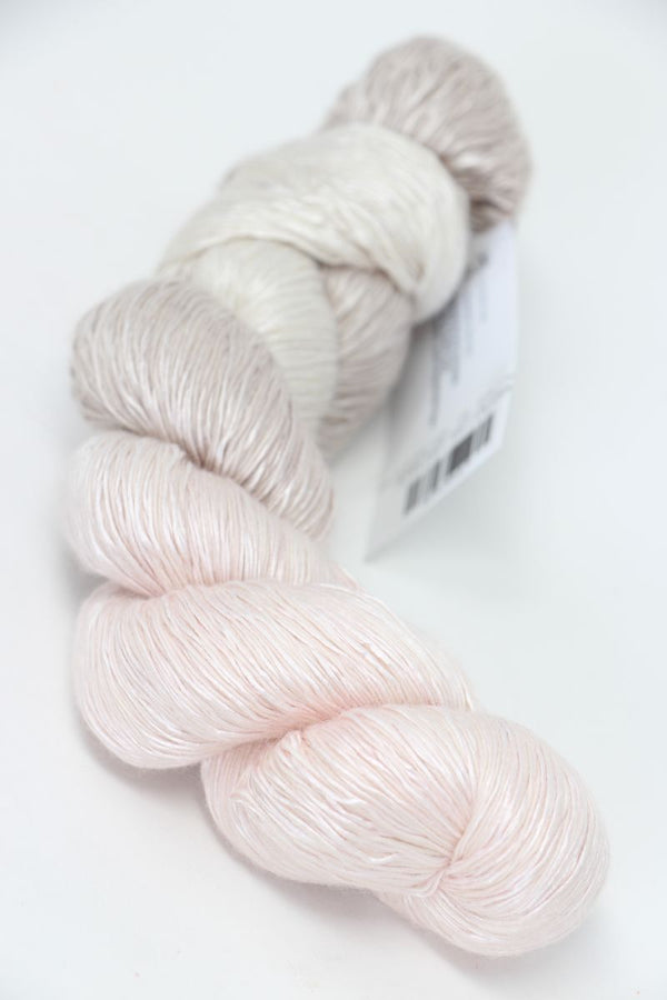 Artyarns Ensemble Light cashmere yarn in F Series colors, featuring 100s to 3000s fiber strands, shown in a close-up image.