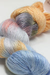 Artyarns Ensemble Light Cashmere yarn in F Series Colors, showing soft, colorful skeins with a luxurious texture.