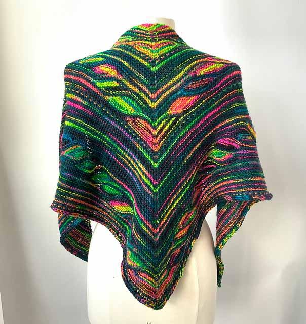 Artyarns - Kit - Neon Triangle / Rectangle Shawl Kit - fabyarns