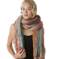 Artyarns Silk Mohair Blanket Kit with colorful yarns for knitting, featuring soft silk and mohair fibers in vibrant shades.