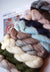 Artyarns Silk Mohair Blanket Knitting Kit featuring soft, luxurious silk and mohair yarns for cozy blanket crafting.