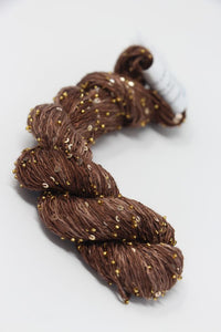Sequoia - Bark -  Beaded Silk Sequins (Gold)