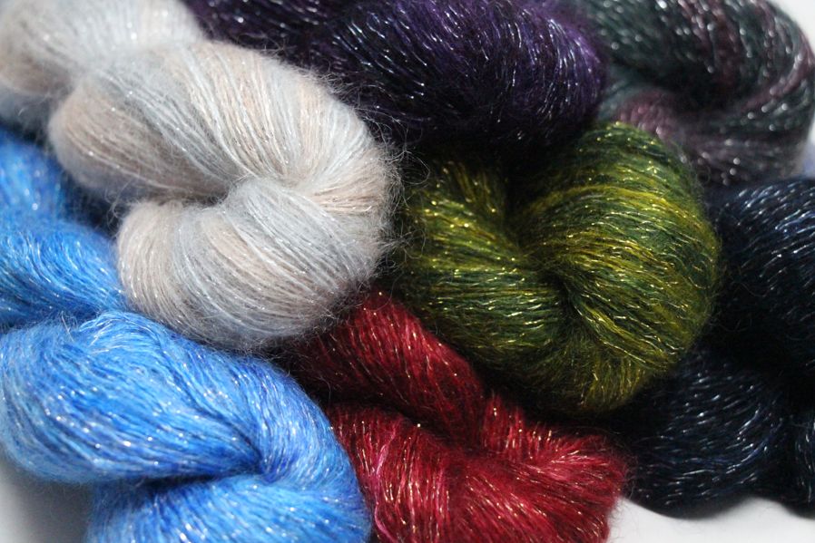 Artyarns Silk Mohair Glitter (H Series & Neons)