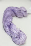 Close-up of Artyarns Silk Essence Lace silk yarn in soft, glossy strands, showcasing its luxurious texture and fine quality.
