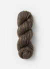 Blue Sky Fibers Techno alpaca, silk, and merino yarn in a rich blue color, showing the soft, textured fiber bundle.