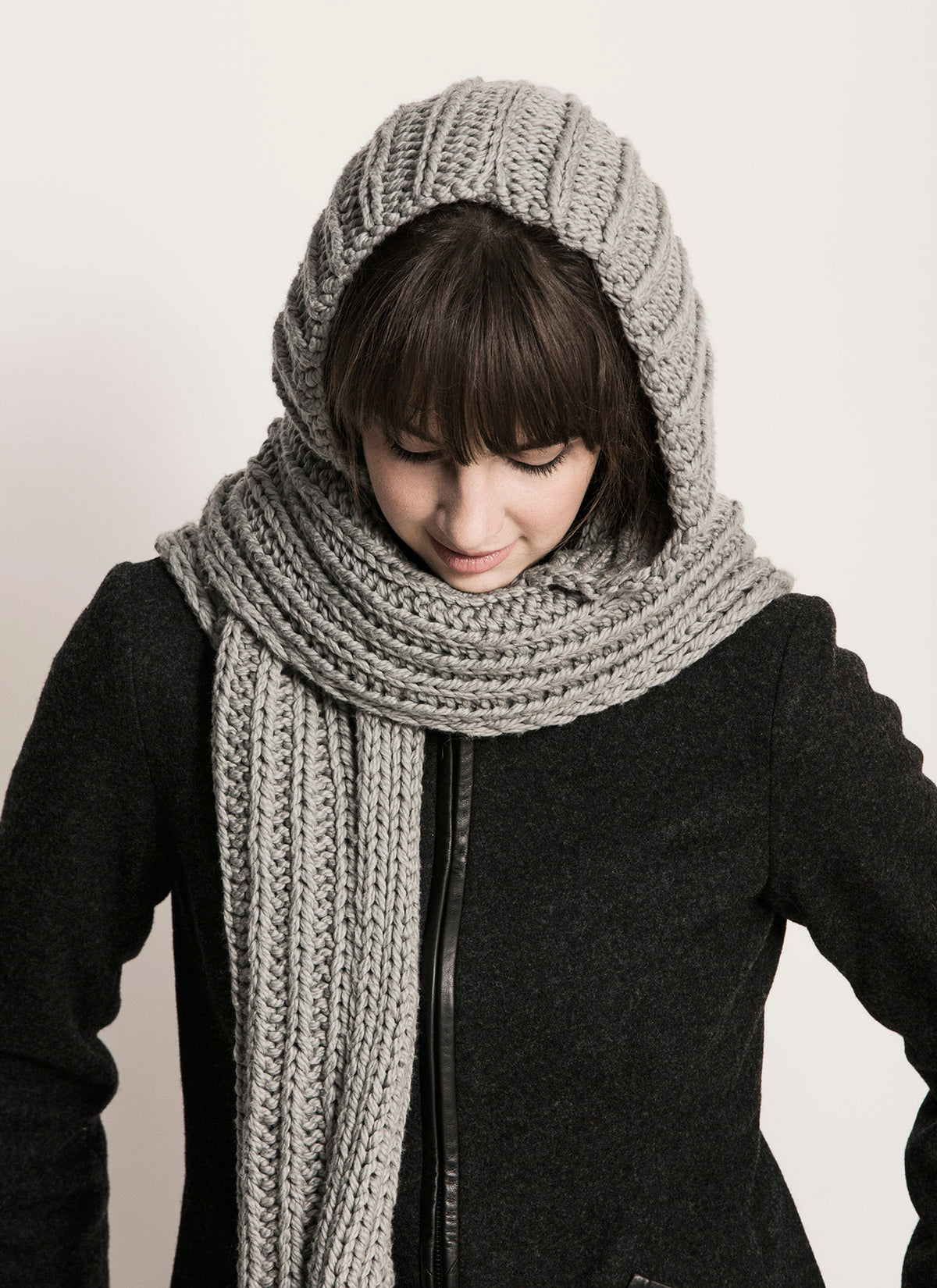 Blue Sky Fibers | Organic Cotton | Breezy Point Hood Scarf Kit