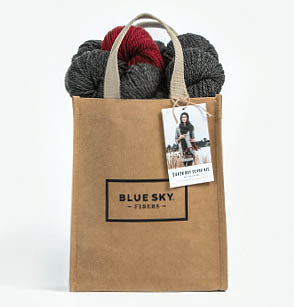 Blue Sky Fibers | Woolstok | Silver Bay Scarf - Grab & Go Kit