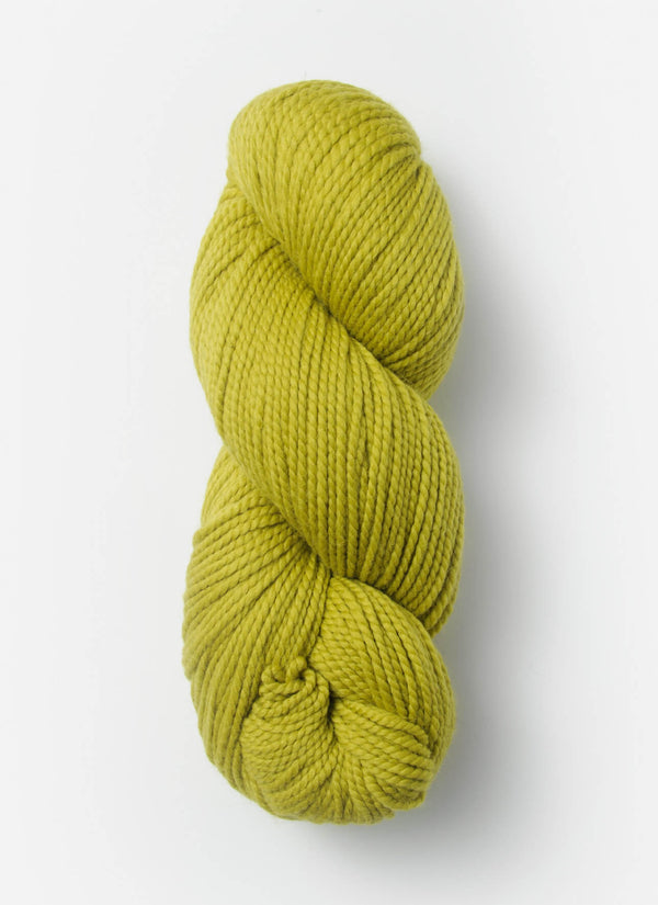 Blue Sky Fibers Extra Alpaca Merino aran yarn in soft blue, showcasing thick, cozy alpaca and merino wool fibers.