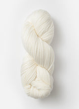Blue Sky Fibers Extra Alpaca Merino aran yarn in soft blue color, showcasing thick, cozy alpaca and merino fiber strands.