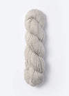 Blue Sky Fibers Suri Merino alpaca and merino yarn in soft blue, showcasing its smooth, fluffy texture and vibrant color.