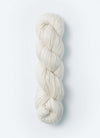 Blue Sky Fibers Suri Merino alpaca and merino yarn in soft blue color, showcasing the fluffy textured fiber.