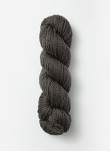 Blue Sky Alpacas Worsted Organic Cotton in solid blue sky color, showcasing soft, smooth yarn for knitting or crochet projects.