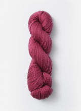 Blue Sky Alpacas Worsted Organic Cotton in solid blue sky color, showcasing soft, smooth yarn for knitting and crochet projects.