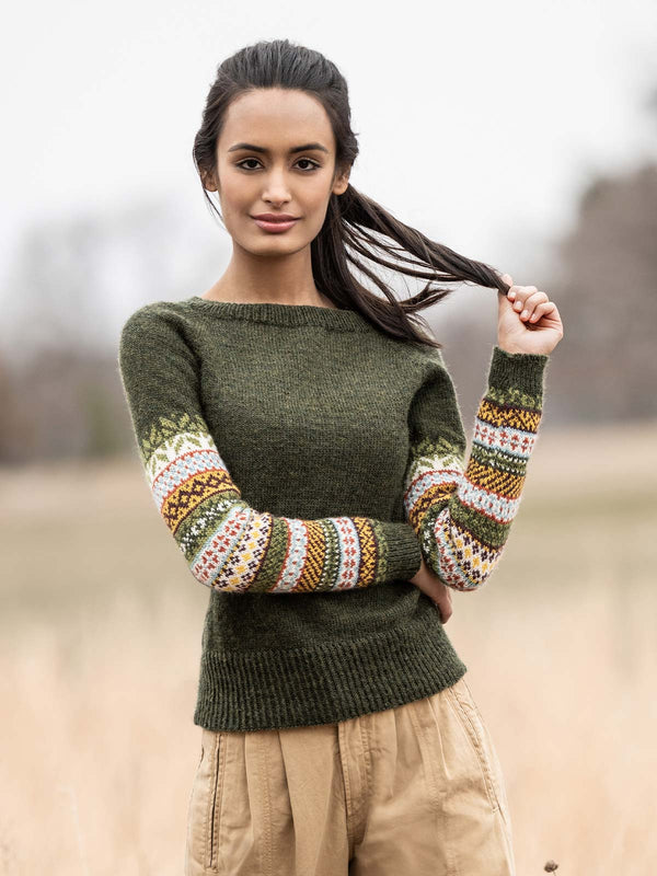 Blue Sky Fibers | Woolstok Light | Richmond Hill Pullover Kit