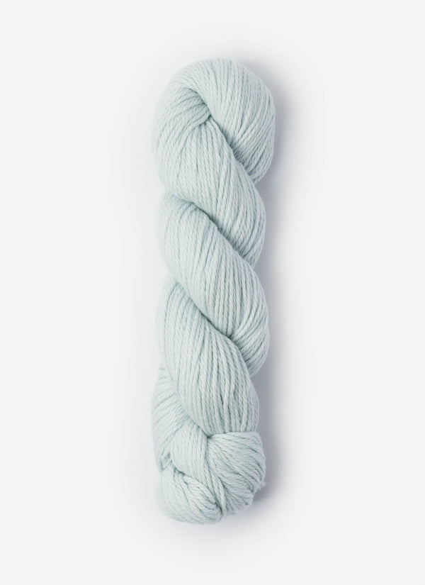 Blue Sky Fibers Sweater Worsted superwash knitting yarn in soft blue, suitable for cozy handmade sweaters, by Blue Sky Alpacas.