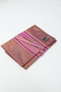 Fuschia Stripe (Poly Silk)