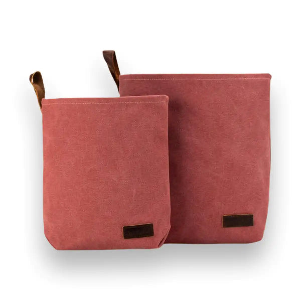 Della Q | Maker's Canvas Knit Sacks (Set of 2)