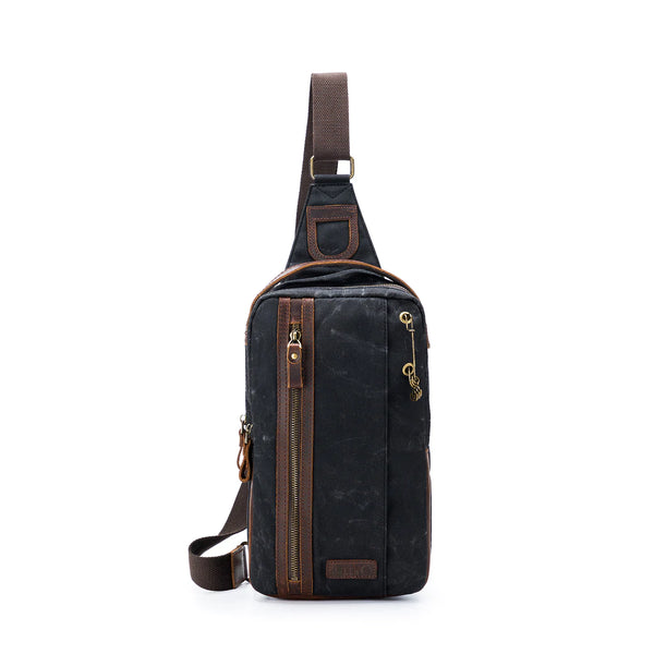 Della Q | Makers Collection | Canvas Mini Messenger