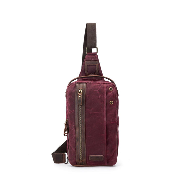 Della Q | Makers Collection | Canvas Mini Messenger