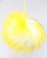 Faux Fur Pom Poms (Snap Or Tie)