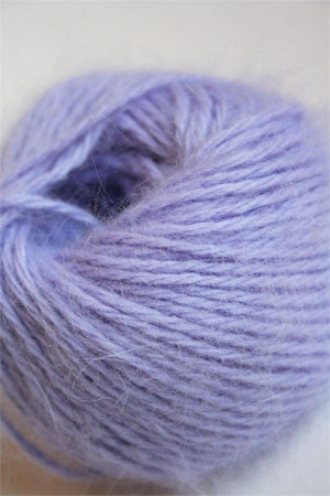 Galler Yarn Belangor French Angora yarn ball showcasing soft, thick angora fibers in a natural cream color.