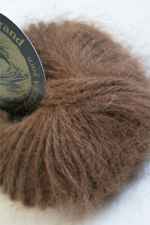 Soft Belangor French Angora yarn by Galler Yarn, showcasing fluffy, luxurious angora fiber in natural cream color.