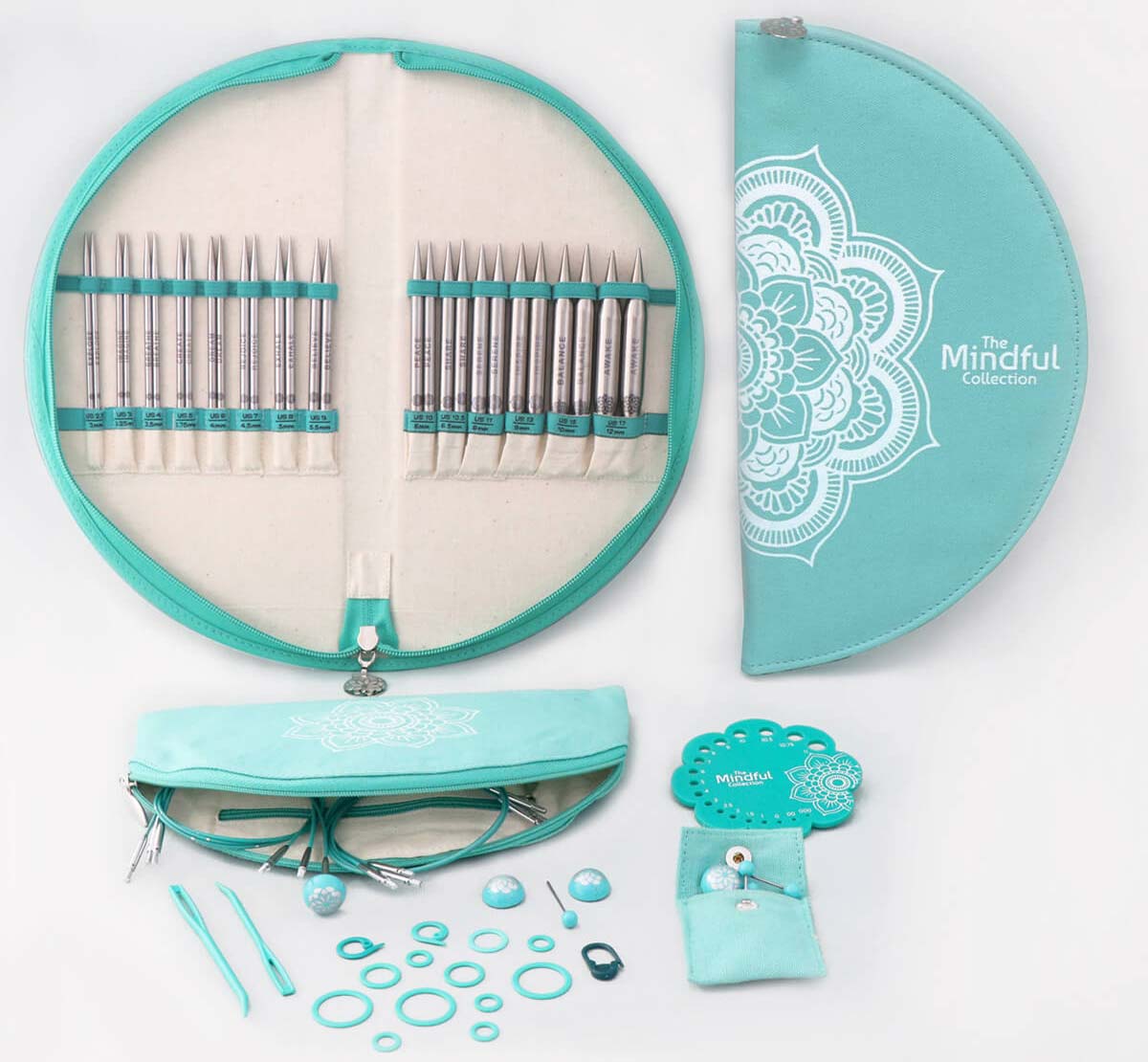 Knitters Pride - Mindful Collection -  Gratitude - Interchangeable Lace Needle Set