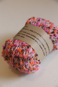 Neon Pink Orange Pom(W3)