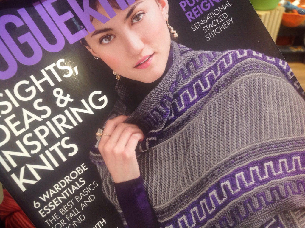 Vogue Knitting Magazine Early Fall 2019 at Fabulous Yarn