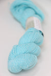 Jade Sapphire Sylph linen and cashmere yarn skein in natural tones, showcasing soft, luxurious fiber blend for knitting or crafting.
