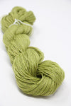 Jade Sapphire Sylph Linen & Cashmere Yarn in seagrass green, soft mixed fiber yarn for knitting or weaving projects.