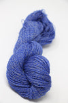 Jade Sapphire Sylph linen and cashmere yarn skein in natural tones, showcasing soft, luxurious fibers for knitting or weaving projects.
